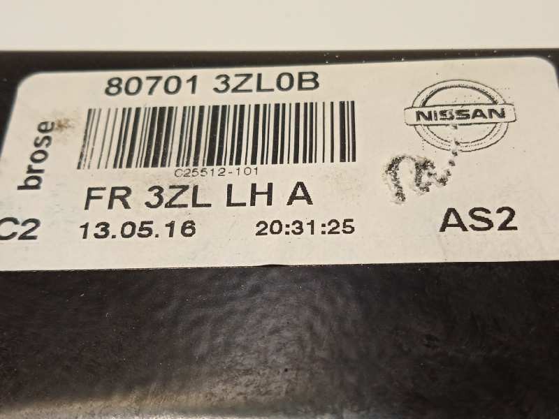 Recambio de elevalunas delantero izquierdo para nissan pulsar (c13) 1.2 16v cat referencia OEM IAM 807013ZL0B  