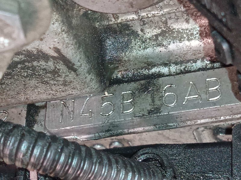 Recambio de despiece motor para bmw serie 1 berlina (e81/e87) 116i referencia OEM IAM N45B16AB  