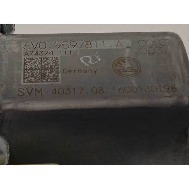 Recambio de elevalunas trasero izquierdo para skoda fabia 1.2 tsi referencia OEM IAM 6V0959811A  6V0839461