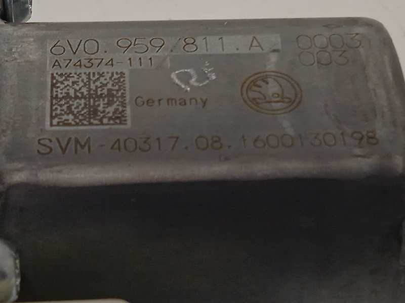 Recambio de elevalunas trasero izquierdo para skoda fabia 1.2 tsi referencia OEM IAM 6V0959811A  6V0839461