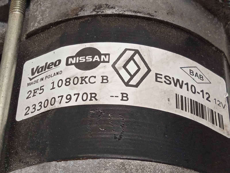 Recambio de motor arranque para renault captur dynamique referencia OEM IAM 233007970R  ESW1012