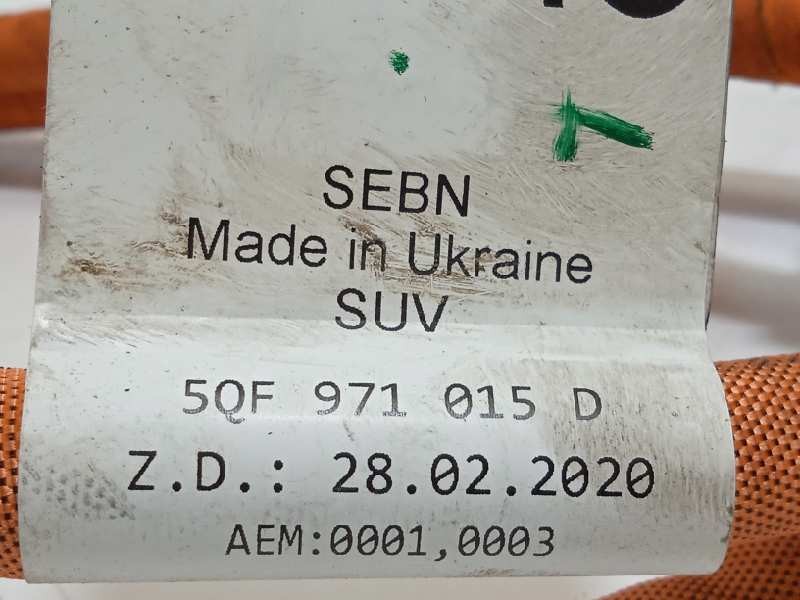 Recambio de modulo electronico para audi q3 (f3b) 1.5 16v tsi act referencia OEM IAM 5QF971015D  
