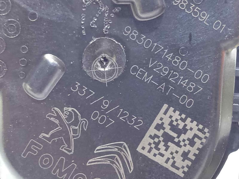 Recambio de caja mariposa para citroën c5 aircross feel referencia OEM IAM 9830171480  