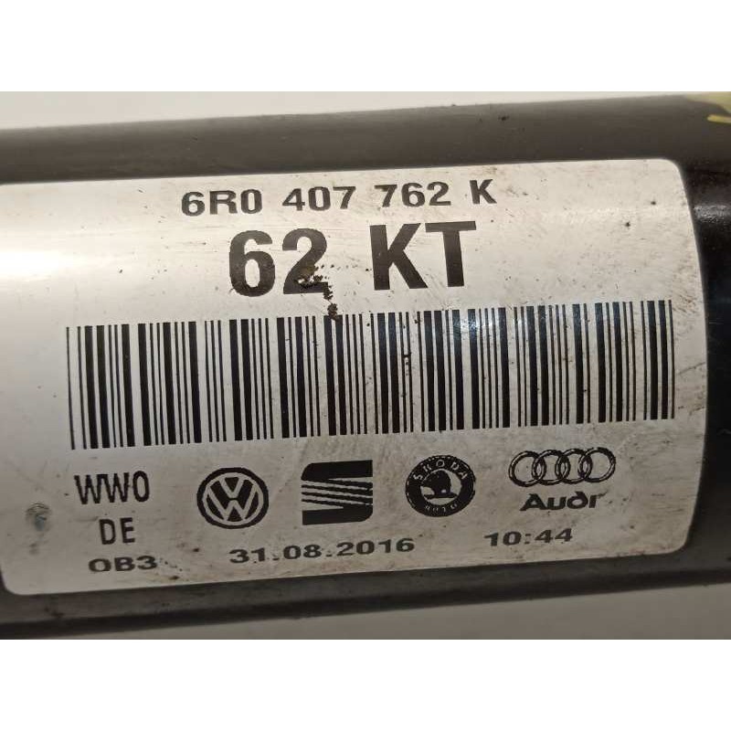 Recambio de transmision delantera derecha para skoda fabia 1.2 tsi referencia OEM IAM 6R0407762K  