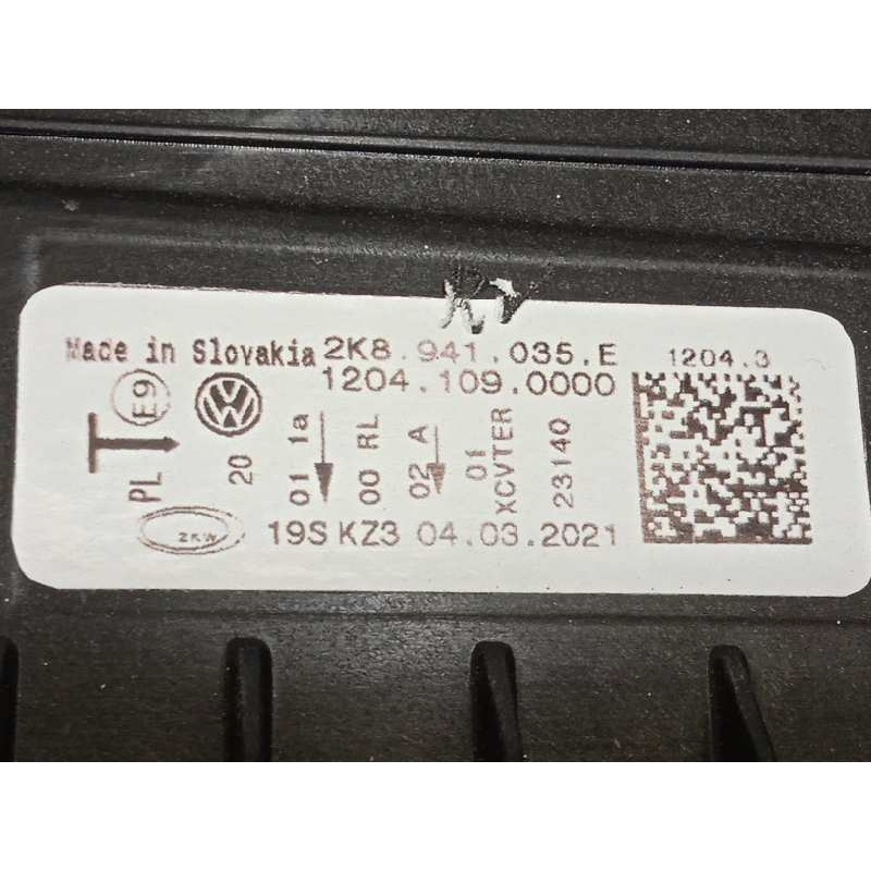 Recambio de faro izquierdo para volkswagen caddy life referencia OEM IAM 2K8941035E  