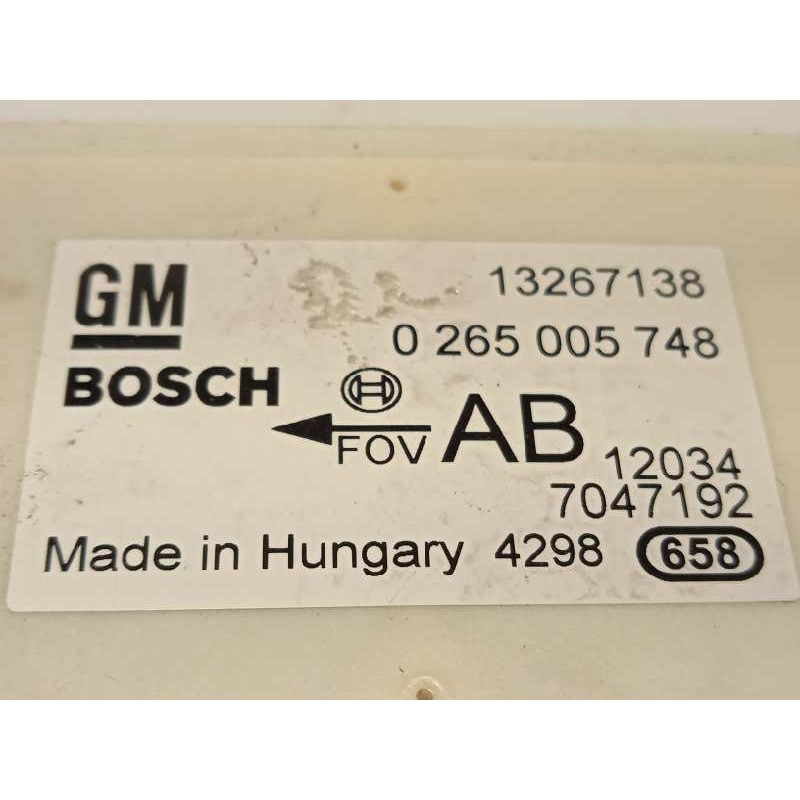 Recambio de centralita esp para opel meriva b 1.7 16v cdti referencia OEM IAM 13267138  0265005748