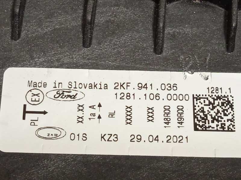 Recambio de faro derecho para ford tourneo connect referencia OEM IAM 2KF941036  