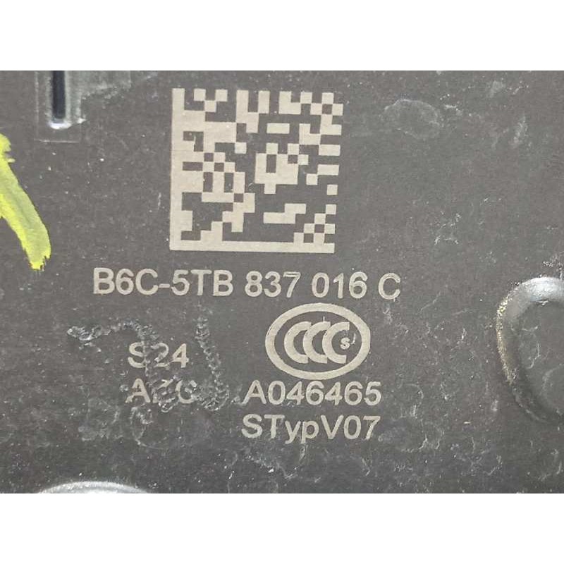 Recambio de cerradura puerta delantera derecha para skoda fabia combi 1.0 tsi referencia OEM IAM 5TB837016C  