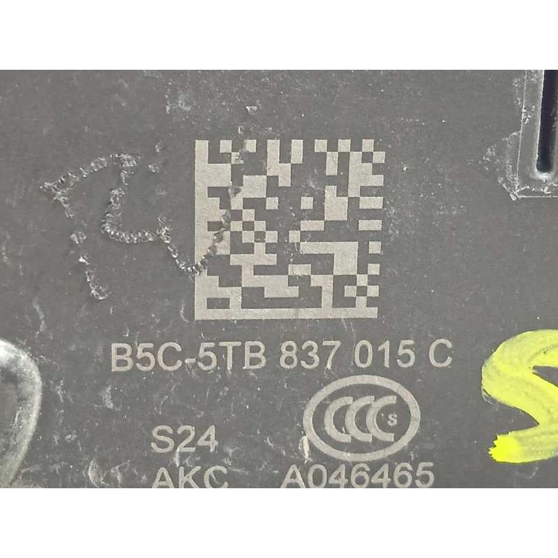 Recambio de cerradura puerta delantera izquierda para skoda fabia combi 1.0 tsi referencia OEM IAM 5TB837015C  