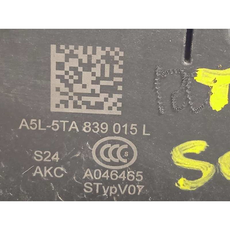 Recambio de cerradura puerta trasera izquierda para skoda fabia combi 1.0 tsi referencia OEM IAM 5TA839015L  