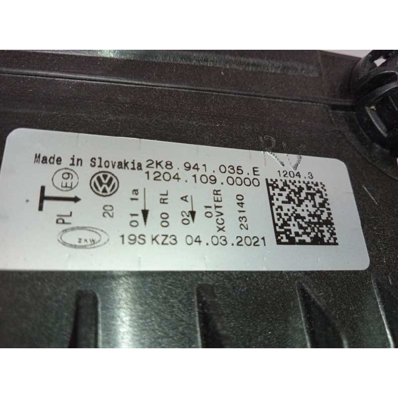 Recambio de faro izquierdo para volkswagen caddy life referencia OEM IAM 2K8941035E  