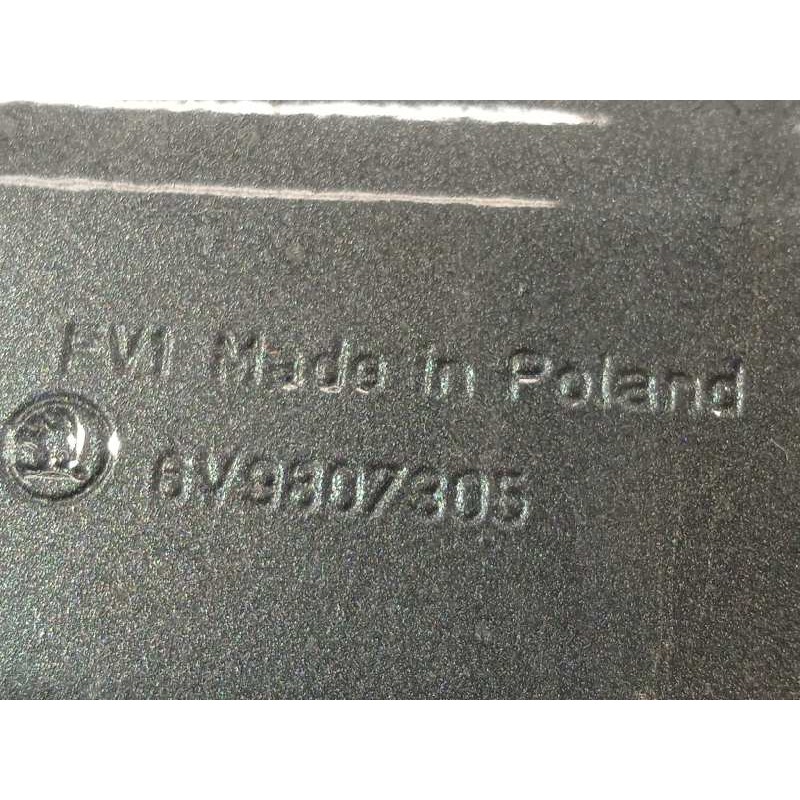 Recambio de refuerzo paragolpes trasero para skoda fabia combi 1.0 tsi referencia OEM IAM 6V9807305  