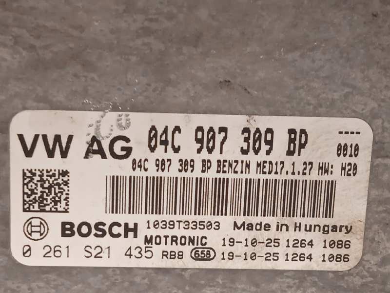 Recambio de centralita motor uce para skoda fabia combi 1.0 tsi referencia OEM IAM 04C907309BP  0261S21435