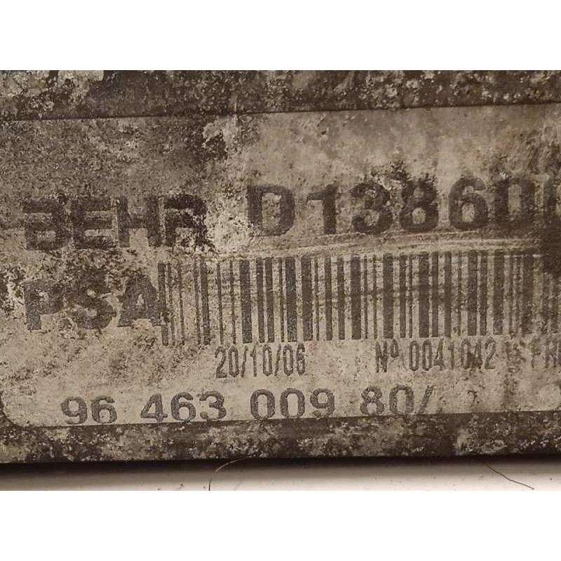 Recambio de intercooler para citroën c6 exclusive referencia OEM IAM 9646300980  