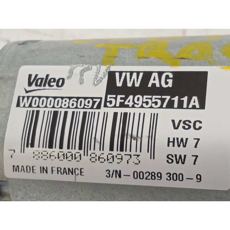 Recambio de motor limpia trasero para skoda fabia combi 1.0 tsi referencia OEM IAM 5F4955711A  