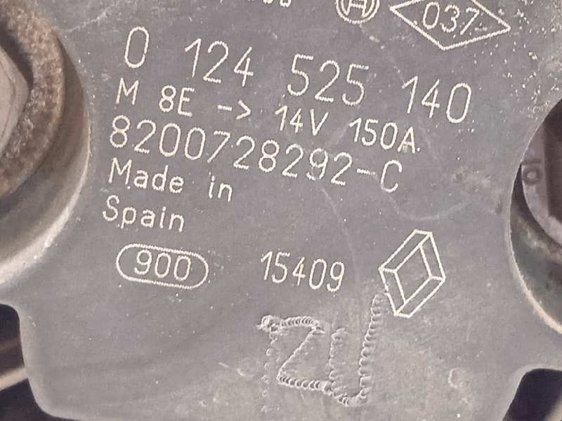 Recambio de alternador para nissan qashqai (j10) 1.5 dci turbodiesel cat referencia OEM IAM 8200728292C 0124525140 8200728292