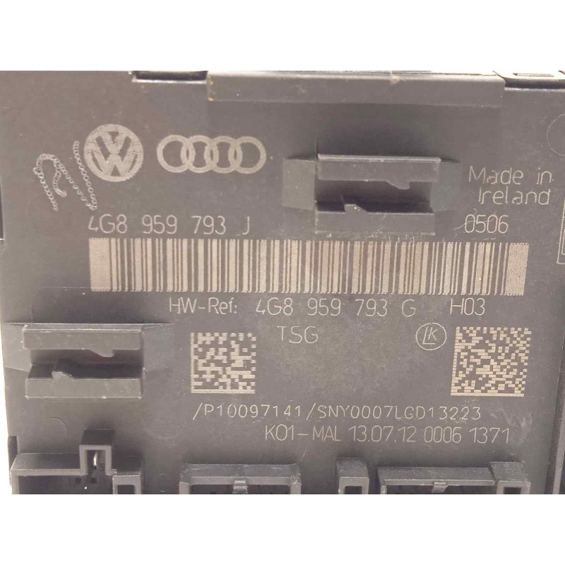 Recambio de modulo confort para audi a6 lim. (4g2) 3.0 v6 24v tfsi referencia OEM IAM 4G8959793J  