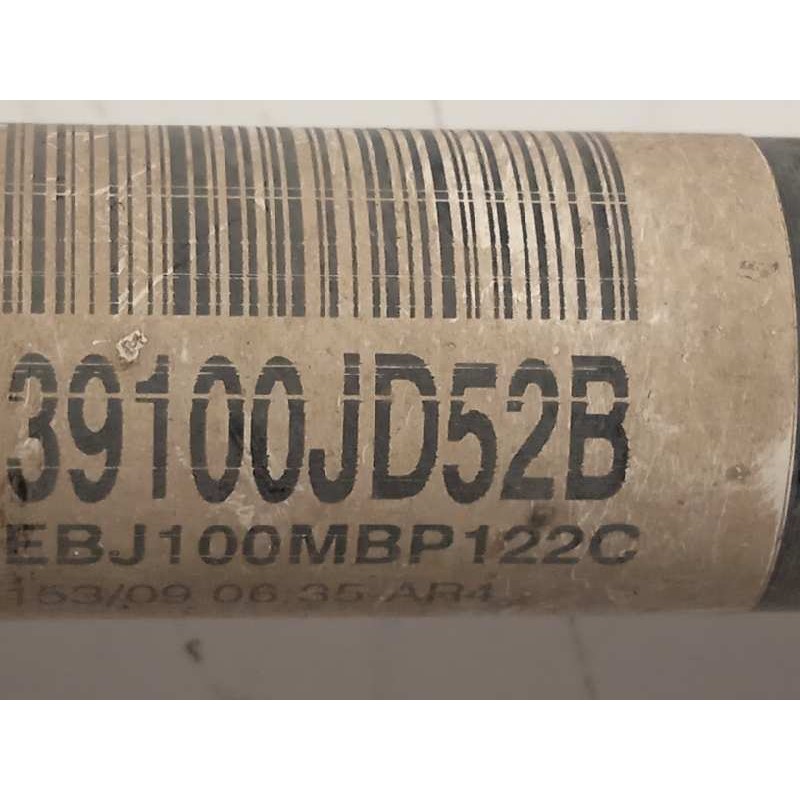 Recambio de transmision delantera derecha para nissan qashqai (j10) 1.5 dci turbodiesel cat referencia OEM IAM 39100JD52B  