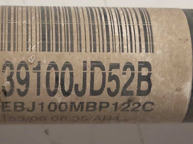 Recambio de transmision delantera derecha para nissan qashqai (j10) 1.5 dci turbodiesel cat referencia OEM IAM 39100JD52B  