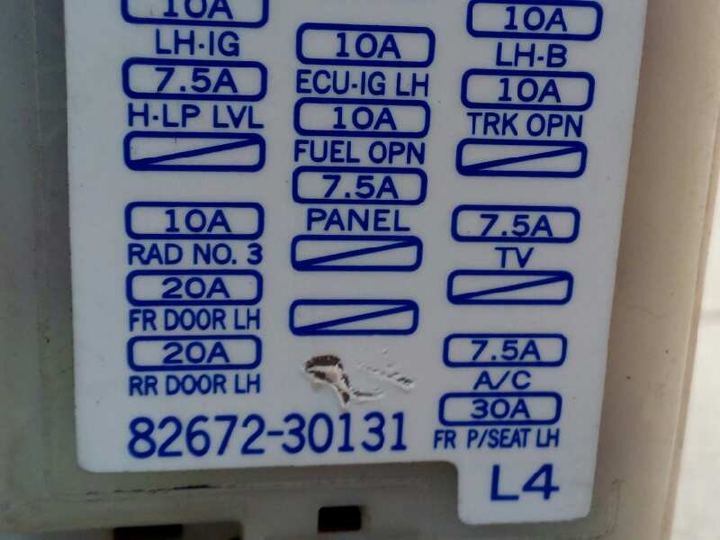 Recambio de modulo electronico para lexus gs (gs/us/ws19) 300 referencia OEM IAM 8267230131  8273030272