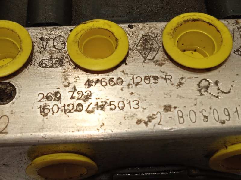 Recambio de abs para dacia sandero stepway referencia OEM IAM 476601203R 0265956403 269722