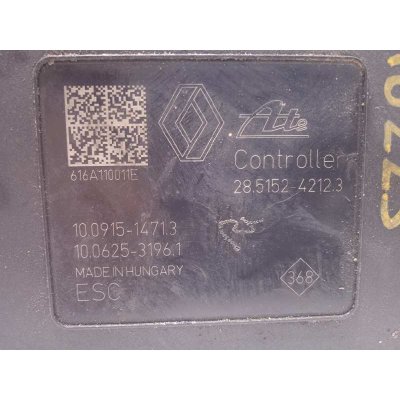 Recambio de abs para dacia dokker stepway referencia OEM IAM 476600078R 28515242123 10022006554