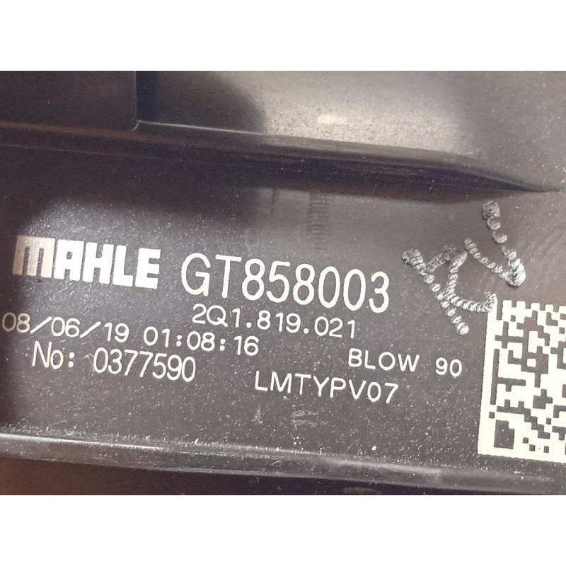 Recambio de motor calefaccion para seat ibiza (kj1) reference referencia OEM IAM 2Q1819021  