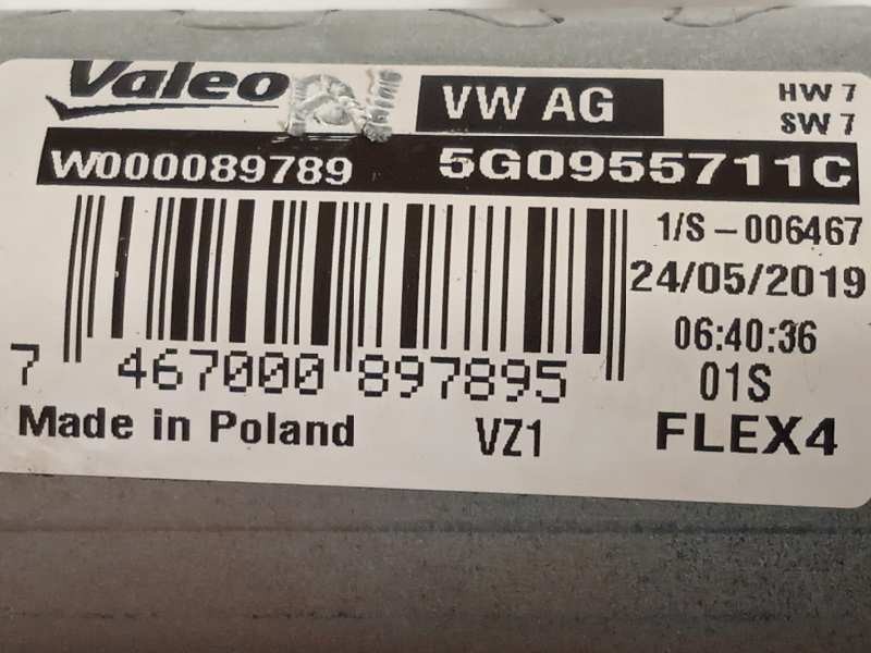 Recambio de motor limpia trasero para seat ibiza (kj1) reference referencia OEM IAM 5G0955711C  