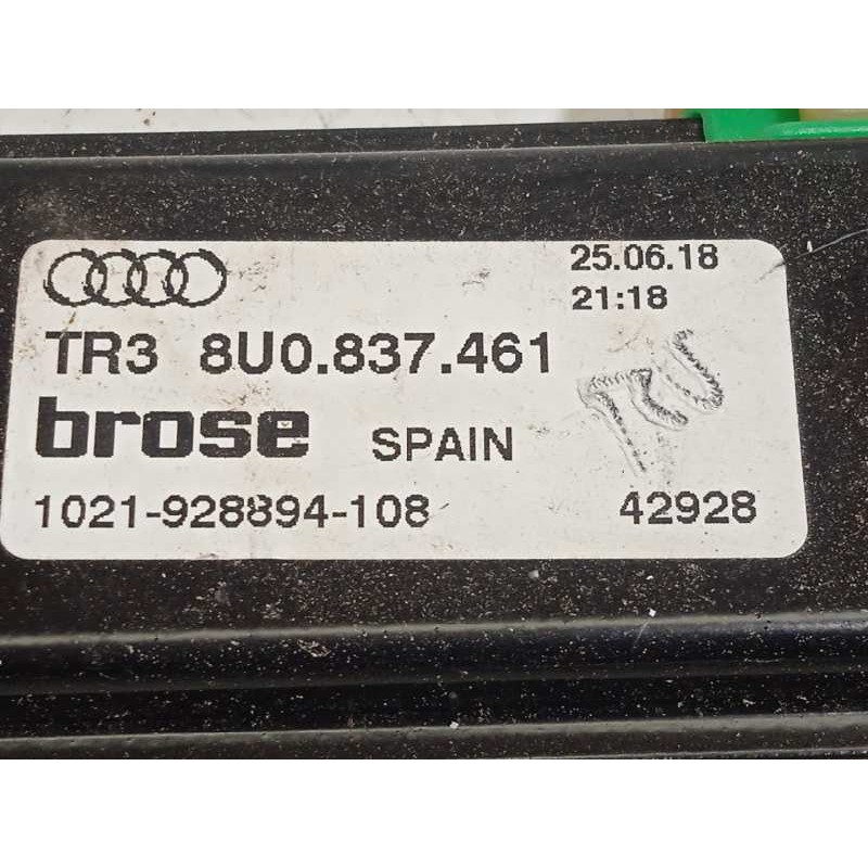 Recambio de elevalunas delantero izquierdo para audi q3 (8ug) sport edition referencia OEM IAM 8U0837461  8K0959801B