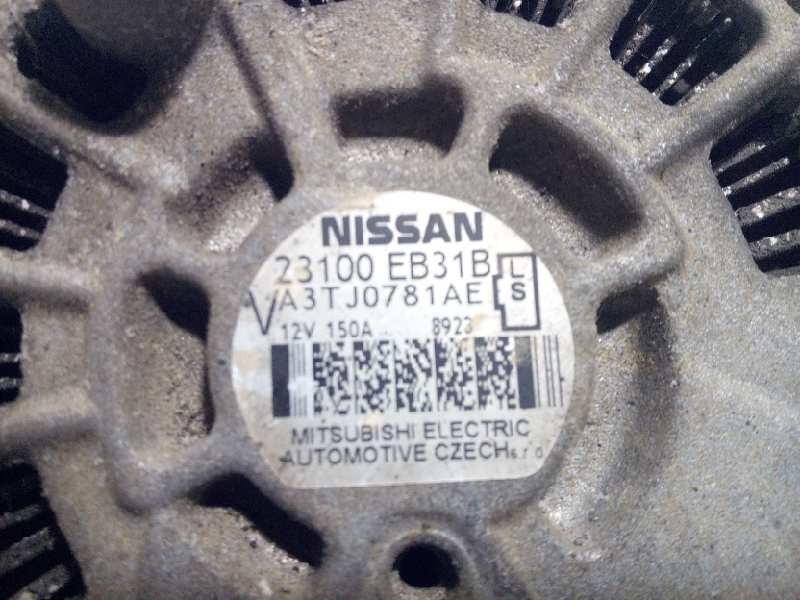 Recambio de alternador para nissan pathfinder (r51) 2.5 dci diesel cat referencia OEM IAM 23100EB31B  