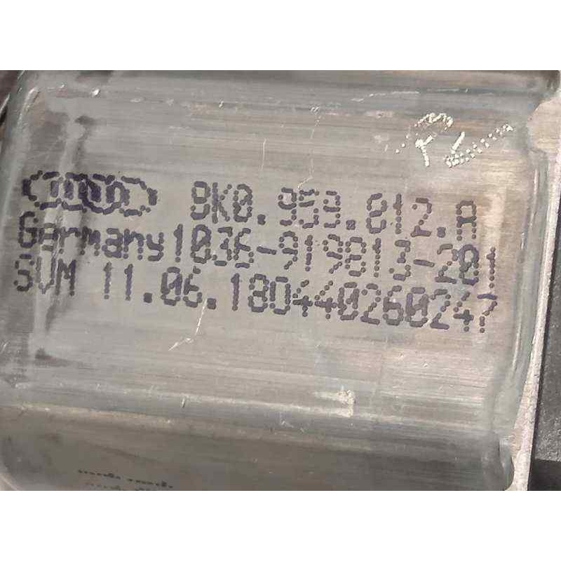 Recambio de elevalunas trasero derecho para audi q3 (8ug) sport edition referencia OEM IAM 8U0839462  8K0959812A