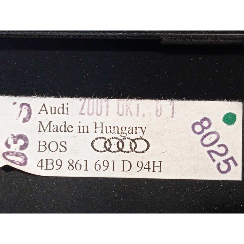 Recambio de bandeja trasera para audi allroad quattro (4b5) 2.5 tdi (132kw) referencia OEM IAM 4B9861691D  4B9861691D94H