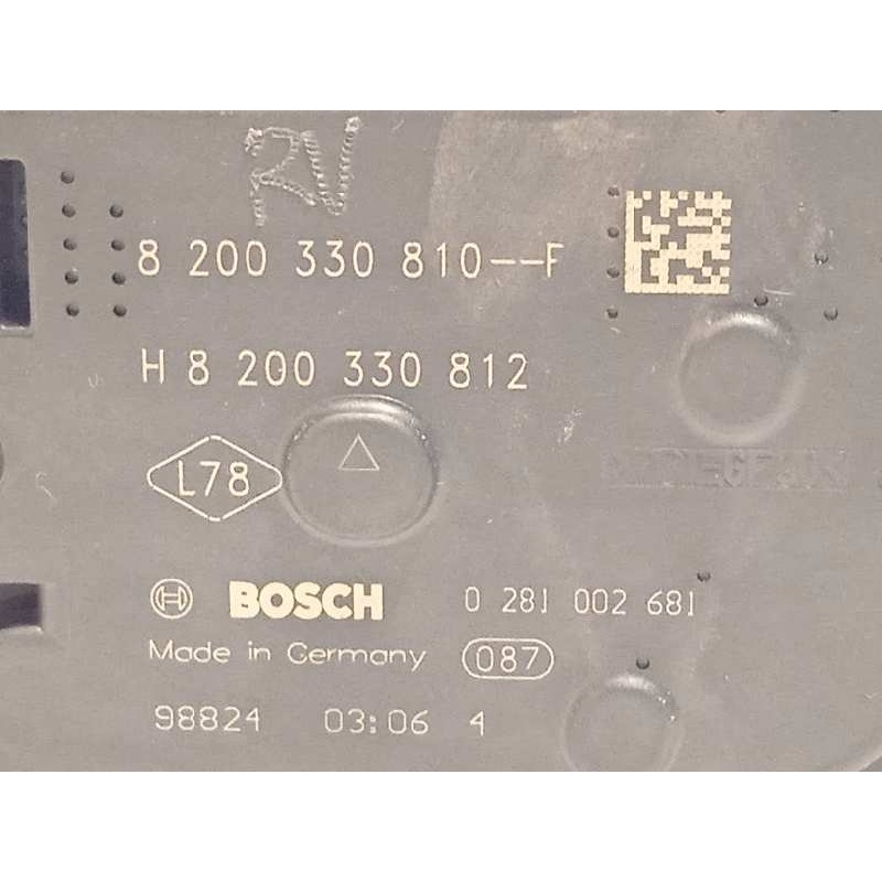 Recambio de caja mariposa para nissan qashqai (j10) tekna referencia OEM IAM 8200330810  0281002681