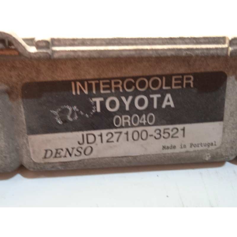 Recambio de intercooler para toyota avensis cross sport (t27) active referencia OEM IAM JD1271003521  