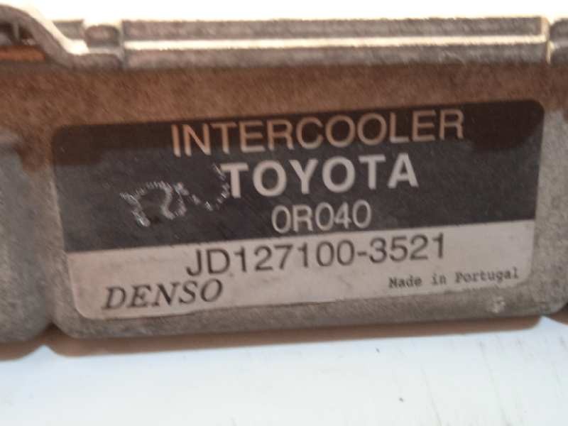 Recambio de intercooler para toyota avensis cross sport (t27) active referencia OEM IAM JD1271003521  