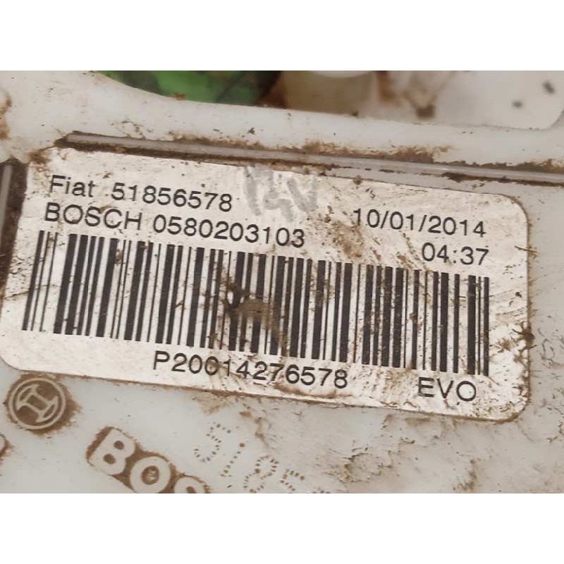 Recambio de bomba combustible para peugeot bipper básico referencia OEM IAM 51856578  0580203103