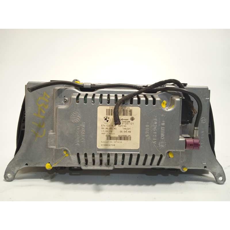 Recambio de pantalla multifuncion para bmw x6 (e71) 5.0i referencia OEM IAM 9232896 2418125 65509232896
