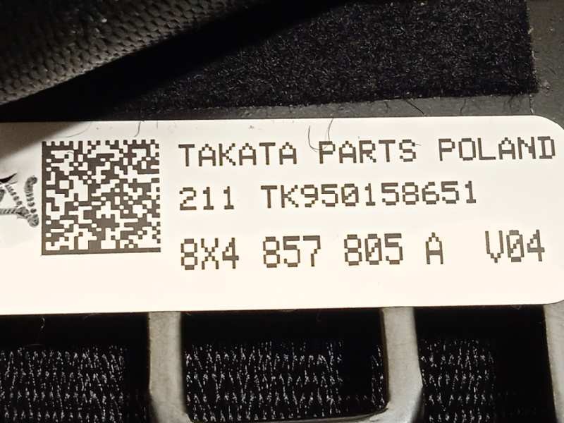 Recambio de cinturon seguridad trasero derecho para audi a1 sportback (8xa) 1.2 tfsi referencia OEM IAM 8X4857805AV04  