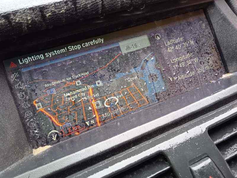 Recambio de pantalla multifuncion para bmw x6 (e71) 5.0i referencia OEM IAM 9232896 2418125 65509232896