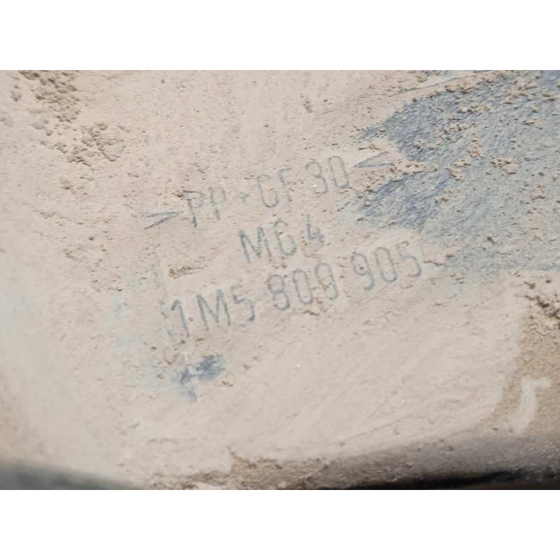 Recambio de tapa exterior combustible para seat toledo (1m2) signo referencia OEM IAM 1M5809905  1M5809905GGRU