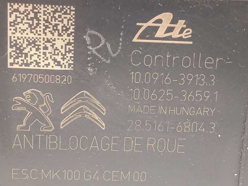 Recambio de abs para citroën c-elysée shine referencia OEM IAM 9822654880 10091639133 10022012064