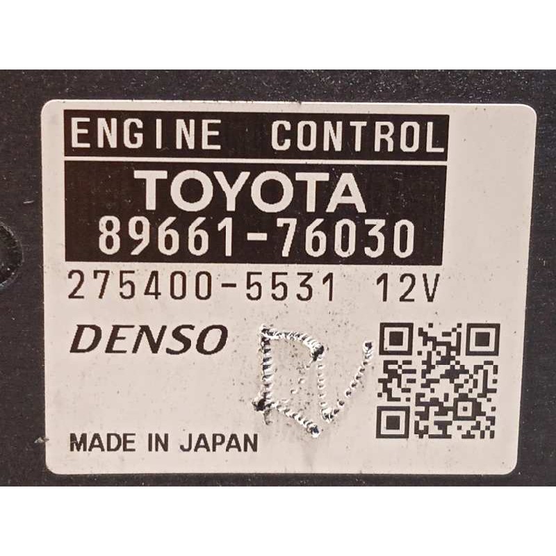Recambio de centralita motor uce para lexus ct 200h referencia OEM IAM 8966176030  2754005531