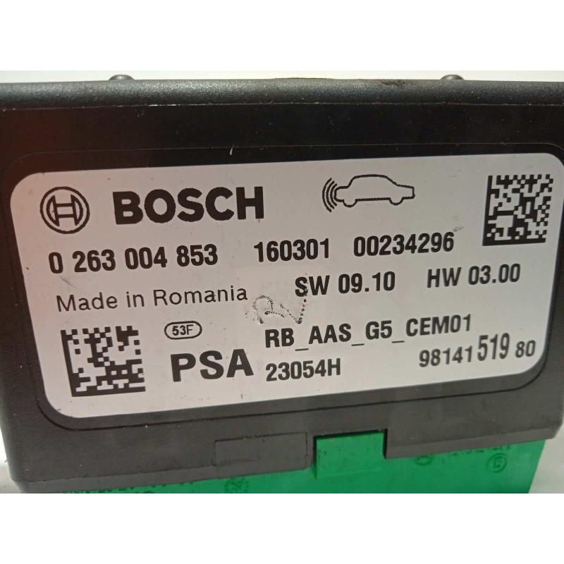 Recambio de modulo electronico para peugeot 308 sw 1.6 blue-hdi fap referencia OEM IAM 9814151980  0263004853