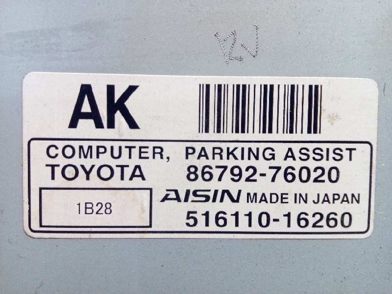 Recambio de modulo electronico para lexus ct 200h referencia OEM IAM 8679276020  51611016260