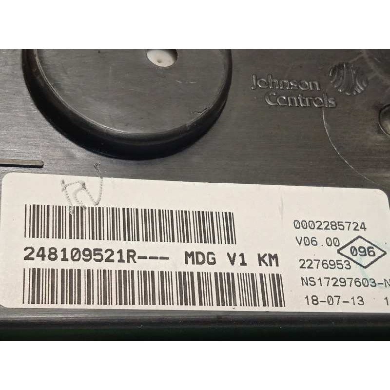 Recambio de cuadro instrumentos para dacia dokker ambiance referencia OEM IAM 248109521R  