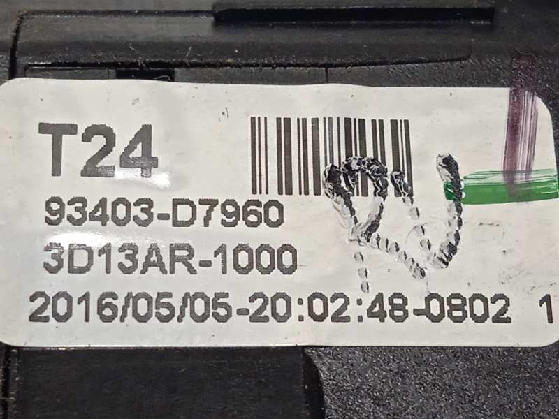 Recambio de mando intermitentes para hyundai tucson 2.0 crdi cat referencia OEM IAM 93403D7960  