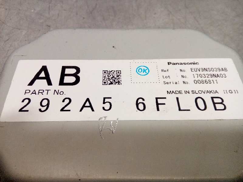 Recambio de modulo electronico para nissan x-trail (t32) 2.0 dci diesel cat referencia OEM IAM 292A56FL0B  