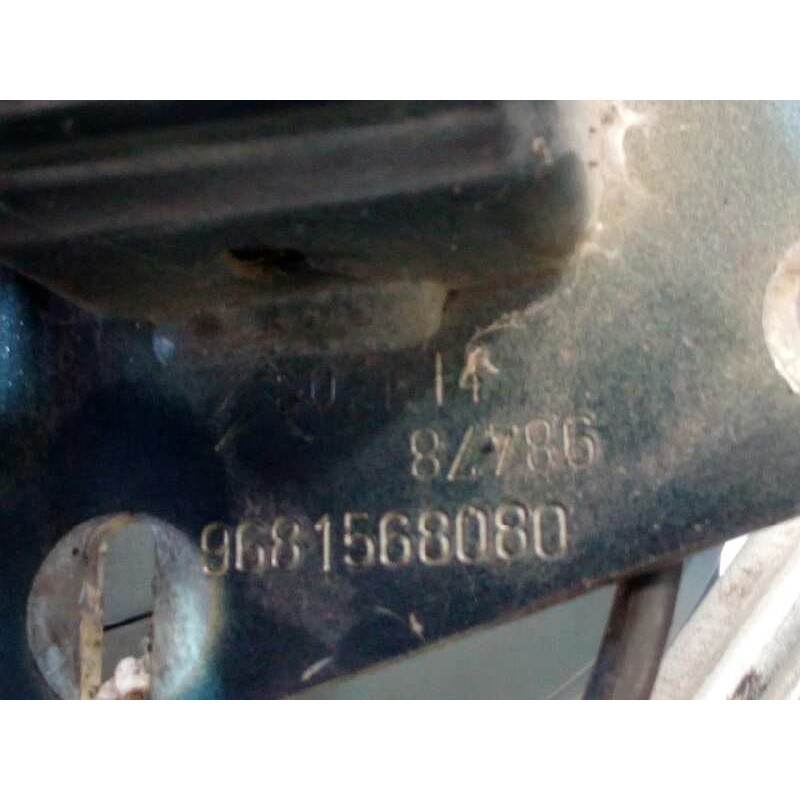 Recambio de refuerzo paragolpes trasero para citroën c3 picasso exclusive referencia OEM IAM 9681568080  