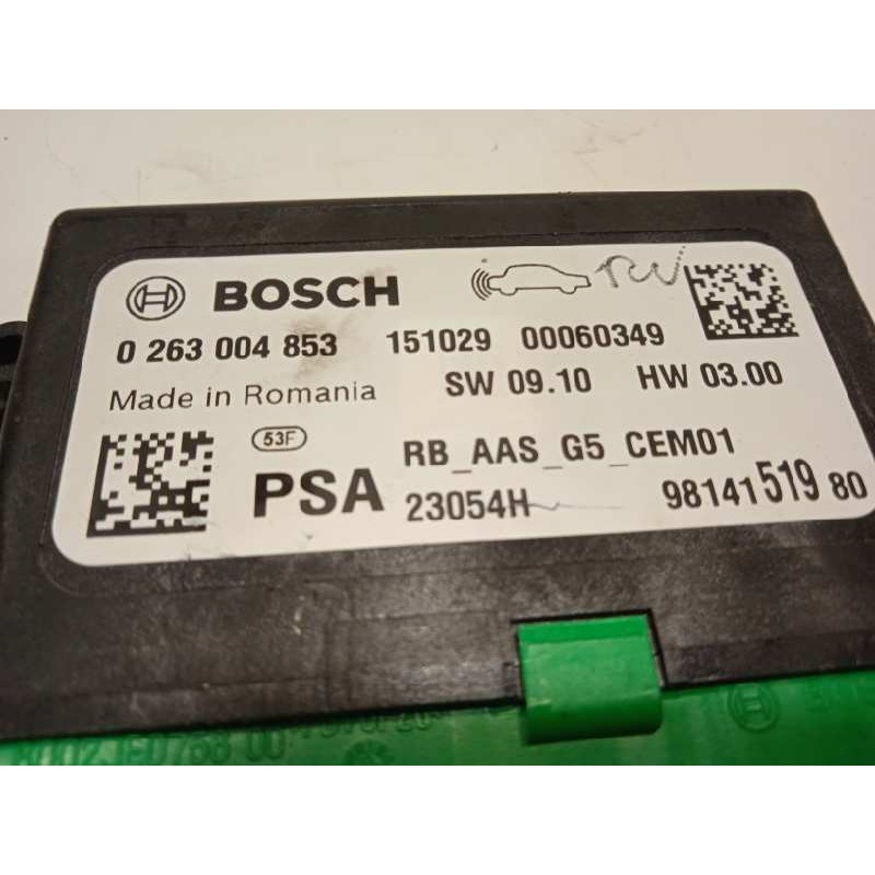 Recambio de modulo electronico para peugeot 2008 (--.2013) 1.6 blue-hdi fap referencia OEM IAM 9814151980  0263004853