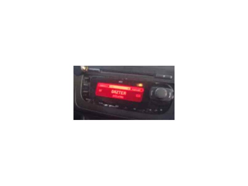 Recambio de sistema audio / radio cd para seat ibiza (6j5) 1.6 tdi referencia OEM IAM 6J1035153G  